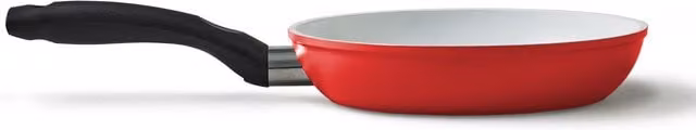 JML Ceracraft Pro Ceramic Frying Pan, Red, 24 cm – 1