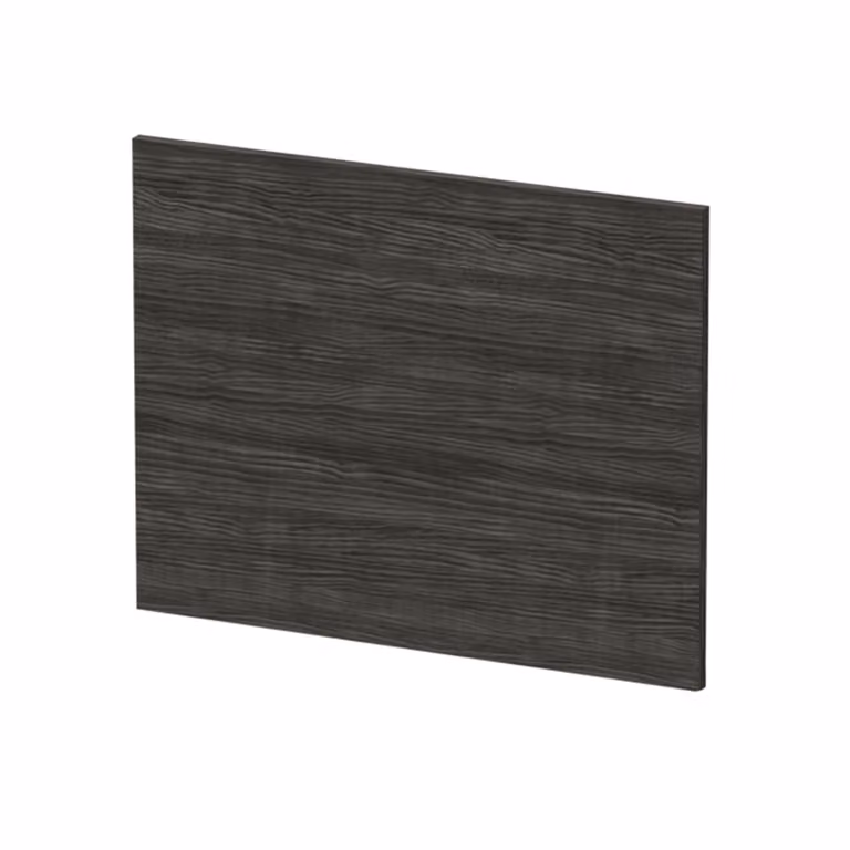Royal Bathrooms Turin 700mm Hale Black L Shaped MDF Bath End Panel