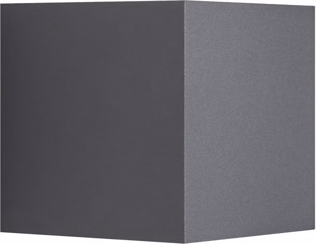 Nordlux Milda LED Outdoor Wall Light, Black Metal, IP44, Warm White 3000K