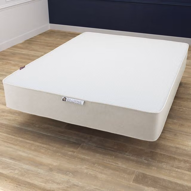 DS Living Jasper Memory Foam Mattress, White, W/D/H: 120 x 200 x 12 cm
