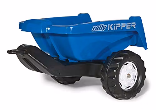 Rolly Toys Rolly Kipper Trailer, Blue, H x W x D: 56.0 x 46.5 x 34.5 cm – 2