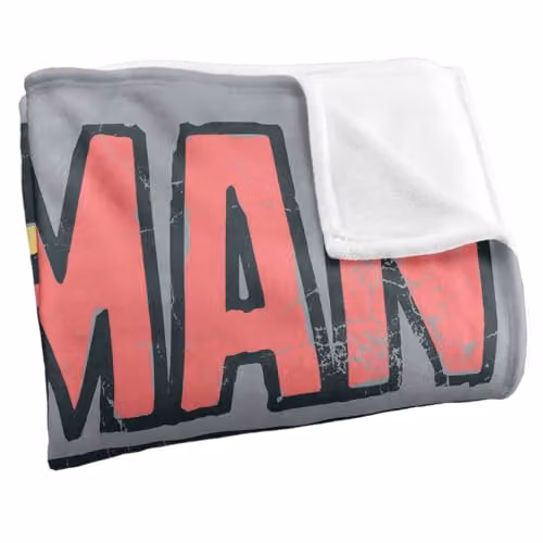 Warner Bros. Batman Bat Zap Silky Touch Super Soft Fleece Throw Blanket, Multicolour, W: 152.4 cm x H: 127.0 cm – 2