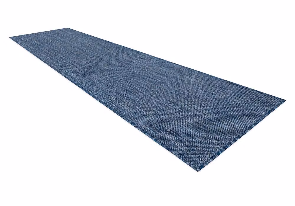 RugsX Sion Blue Modern Flat Weave Runner, W: 80 cm x L: 250 cm – 2