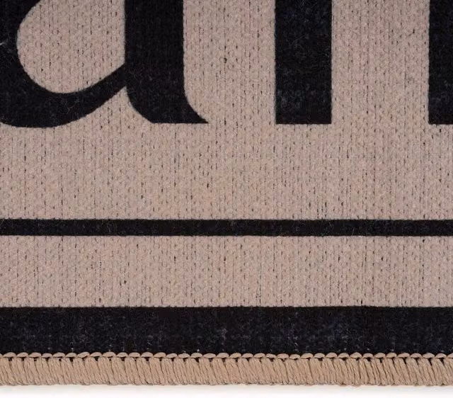 Kukoon Grey Non Slip Machine Washable Doormat