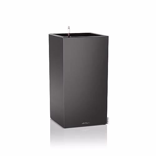 Lechuza Canto Premium 40 Planter Tub in Anthracite Metallic, W/D/H: 40 x 40 x 76 cm – 1