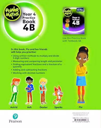 Pearson Education Power Maths 2nd Edition Practice Book 4B – 2
