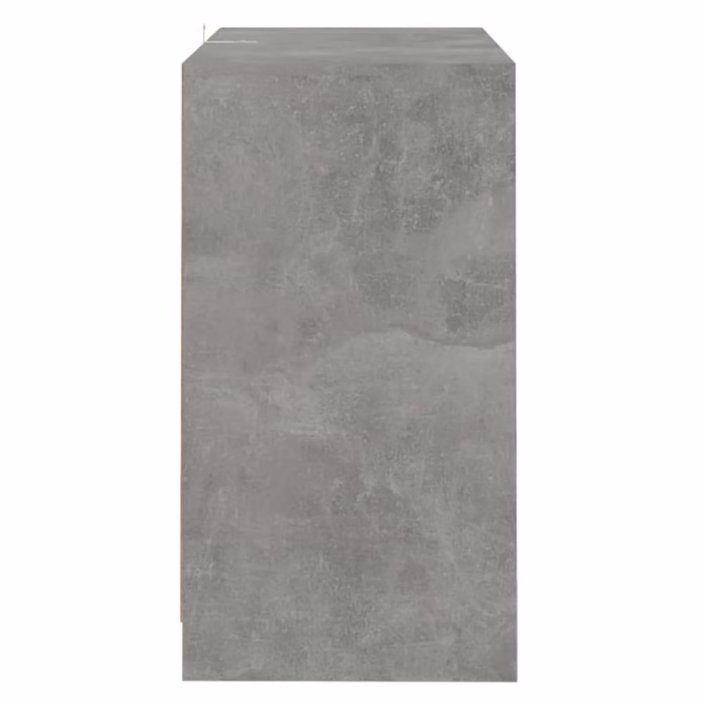 Berkfield Home Sideboard in Concrete Grey, Engineered Wood, W/D/H: 70 x 41 x 75 cm – 2