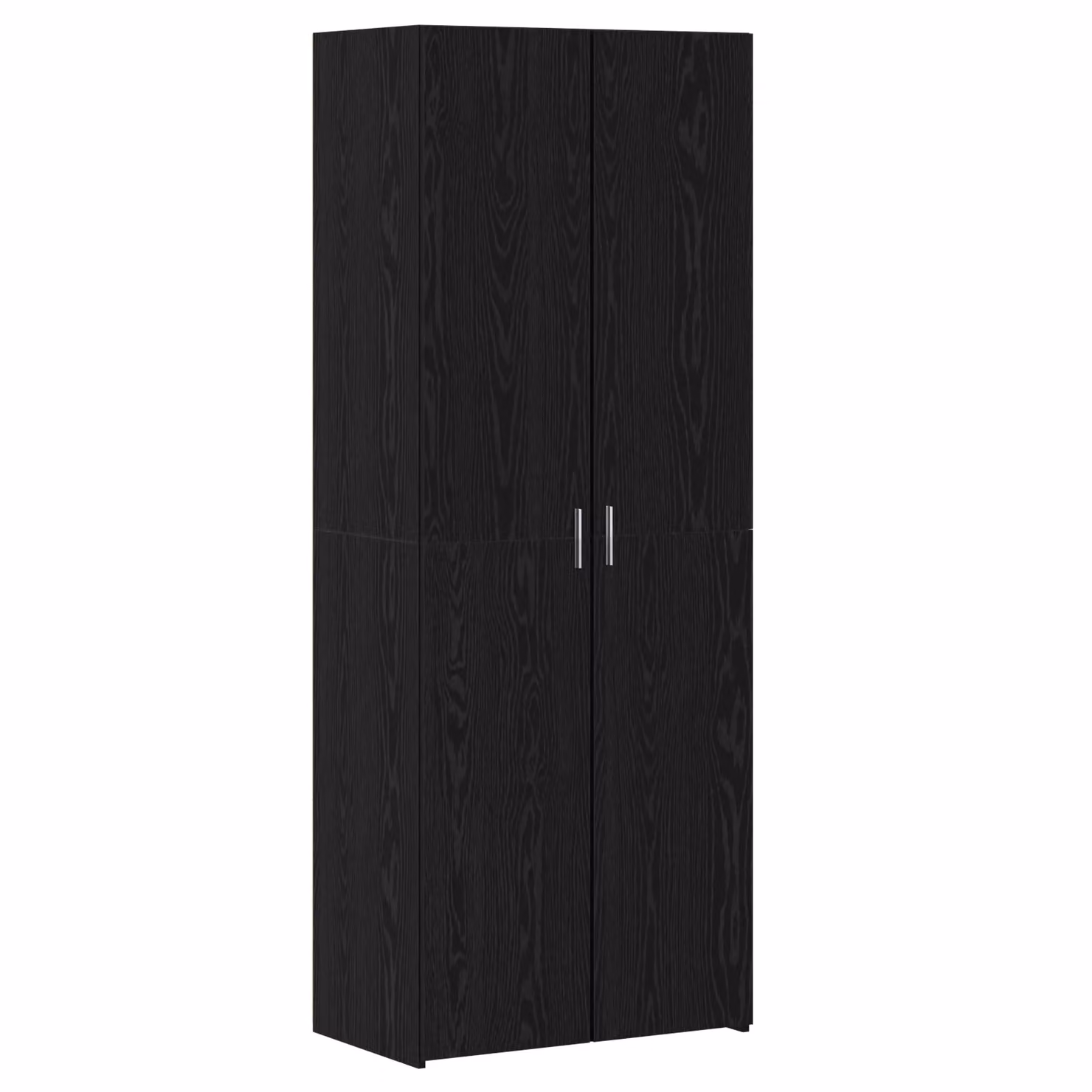 Berkfield Home Black Oak Highboard W/D/H: 70 x 42.5 x 185 cm – 2