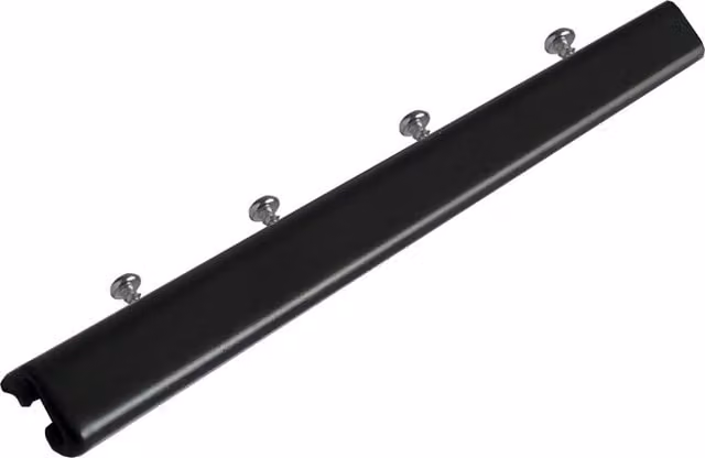 Terrys Metal Steel Curtain Track in Black
