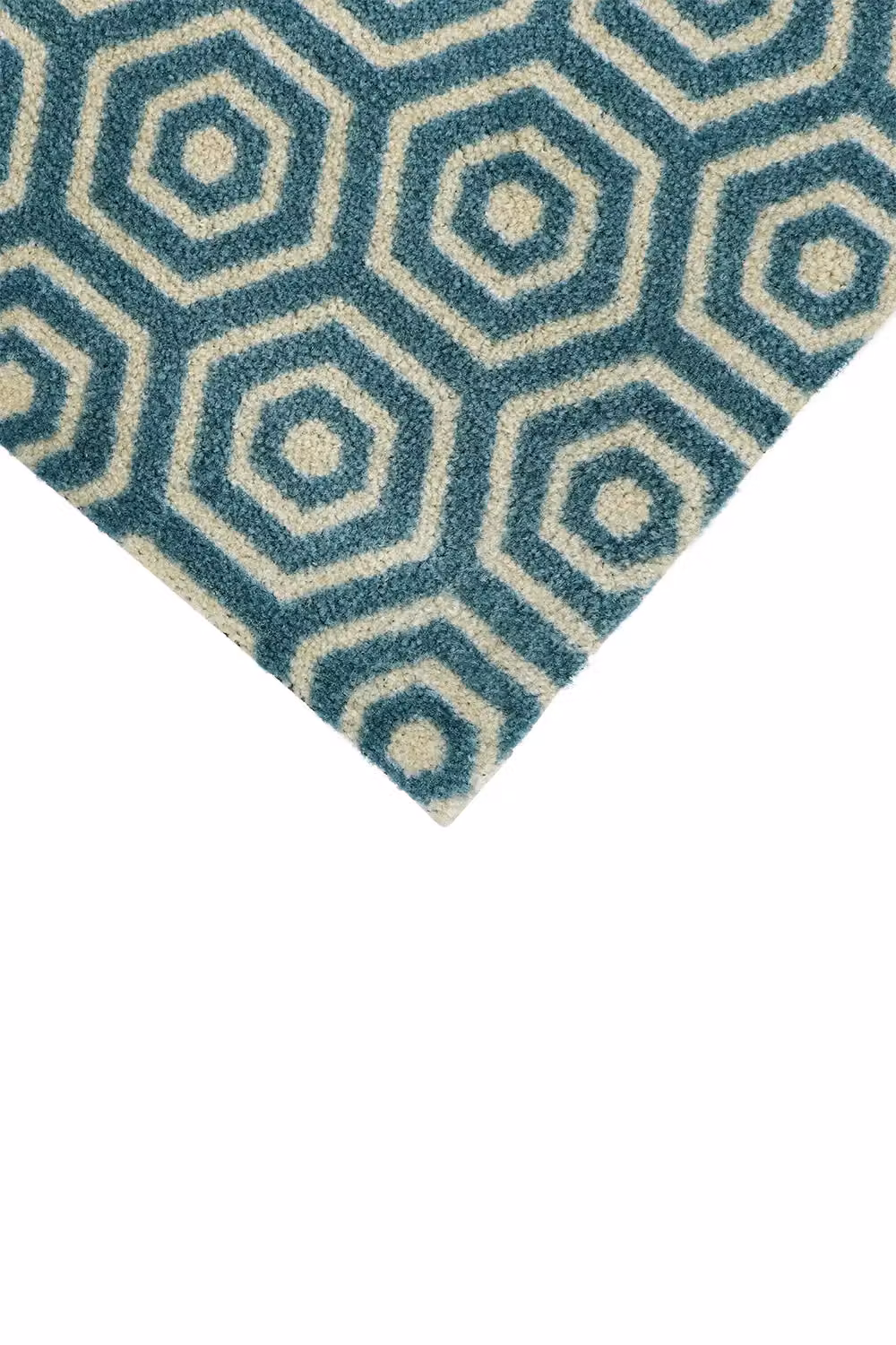 JVL Mega Machine Washable Non-Slip Runner Mat in Blue, W/D/H: 57 x 150 cm – 2