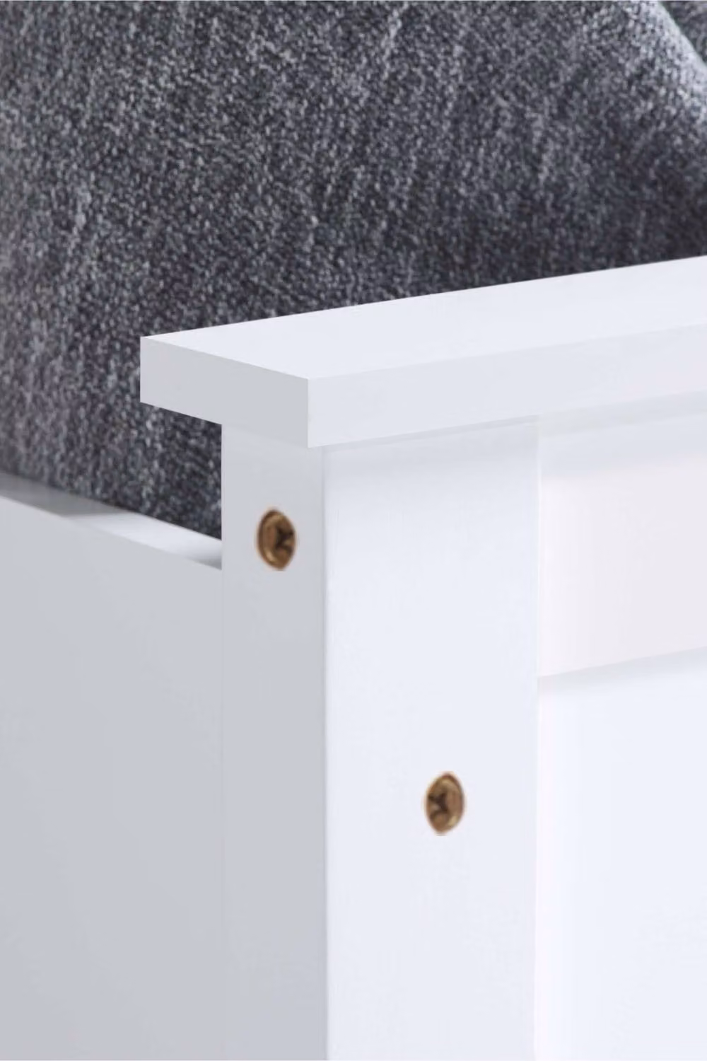 Birlea Phoenix Ottoman Storage Bed Frame in White, W/D/H: 120 x 200 cm – 3