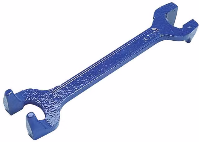 Monument 327r Heavy-duty Basin Wrench for 1/2in and 3/4in in Blue and Multicolour