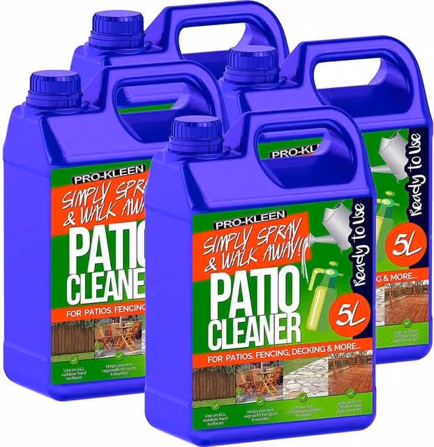 Pro-Kleen Patio and Driveway Ready To Use Cleaner, Clear, 20 l