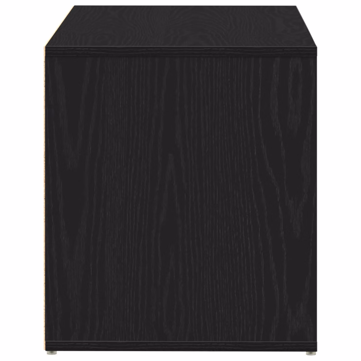 Berkfield Home Black Oak Hall Bench Shoe Rack W/D/H: 80 x 40 x 45 cm – 5