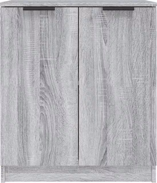 Berkfield Home Grey Sonoma Sideboard in Engineered Wood W/D/H: 60 x 30 x 70 cm