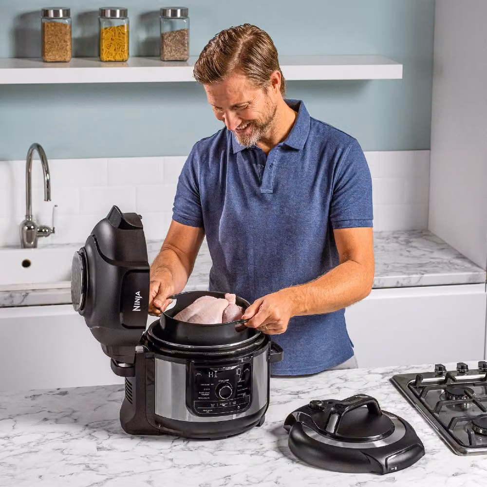 Ninja Foodi 9-in-1 Multi Cooker 6L in Black and Grey – 11