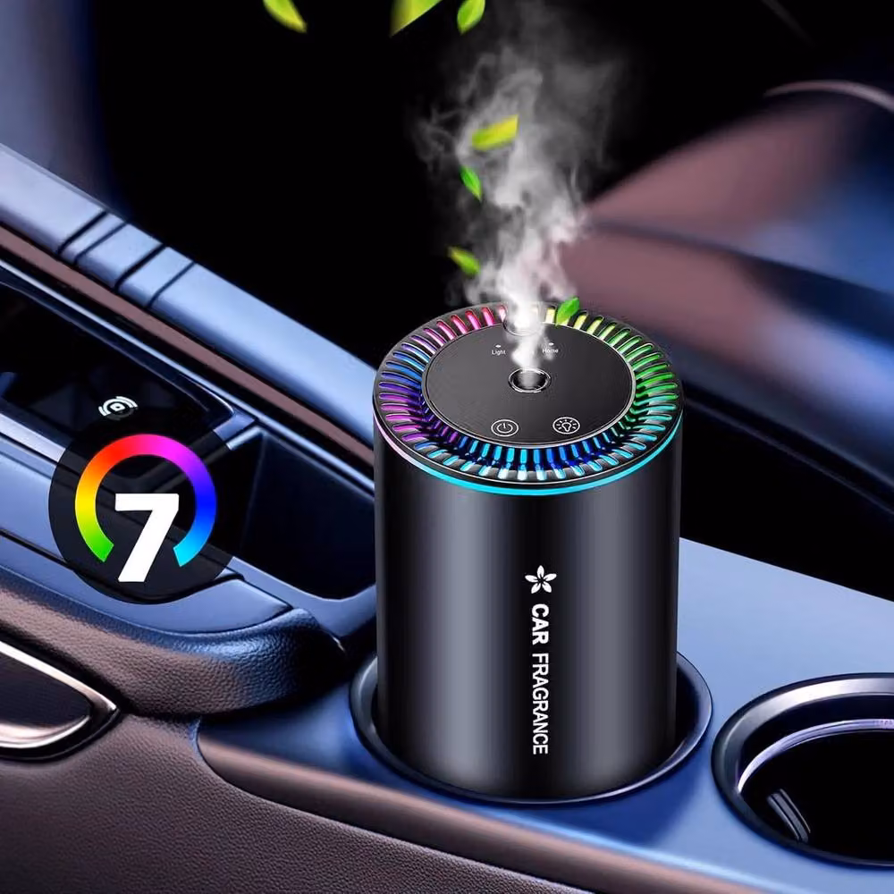 FLAVORA Intelligent Car Aromatherapy Oil Diffuser in Black – 4