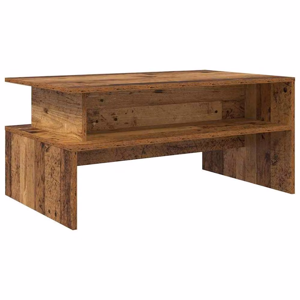 Berkfield Home Traditional Coffee Table in Brown, W/D/H: 90 x 55 x 42.5 cm – 3