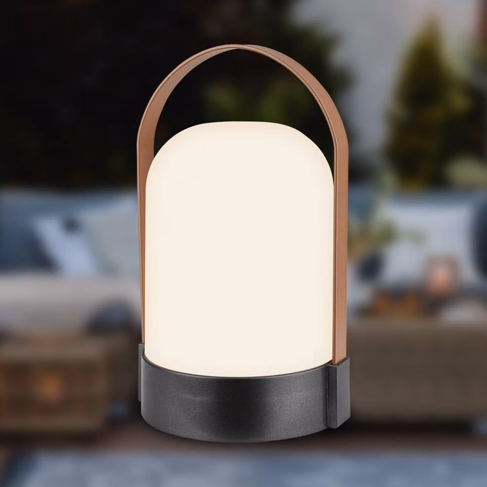 Briloner Anthracite Rechargeable Dimmable LED Table Lamp, W/D/H: 14.5 x 13.5 x 24 cm – 2