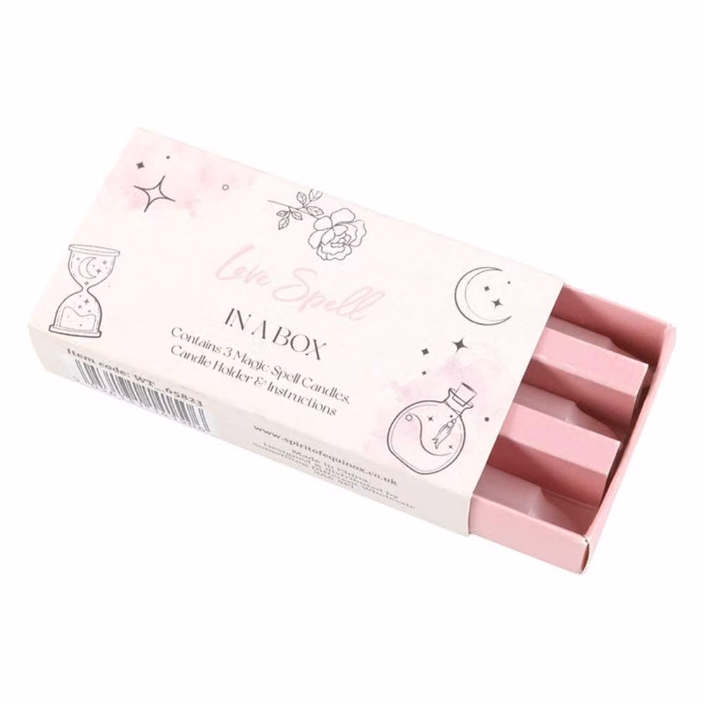 Uniqueful Magic Love Spell in a Box Valentine's Day Gift Set in Pink – 3