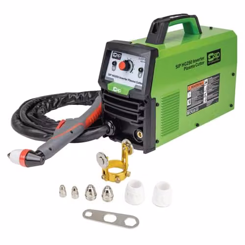 SIP HG250 Inverter Plasma Cutter 25A Green Benchtop Metal Cutting Machine – 1