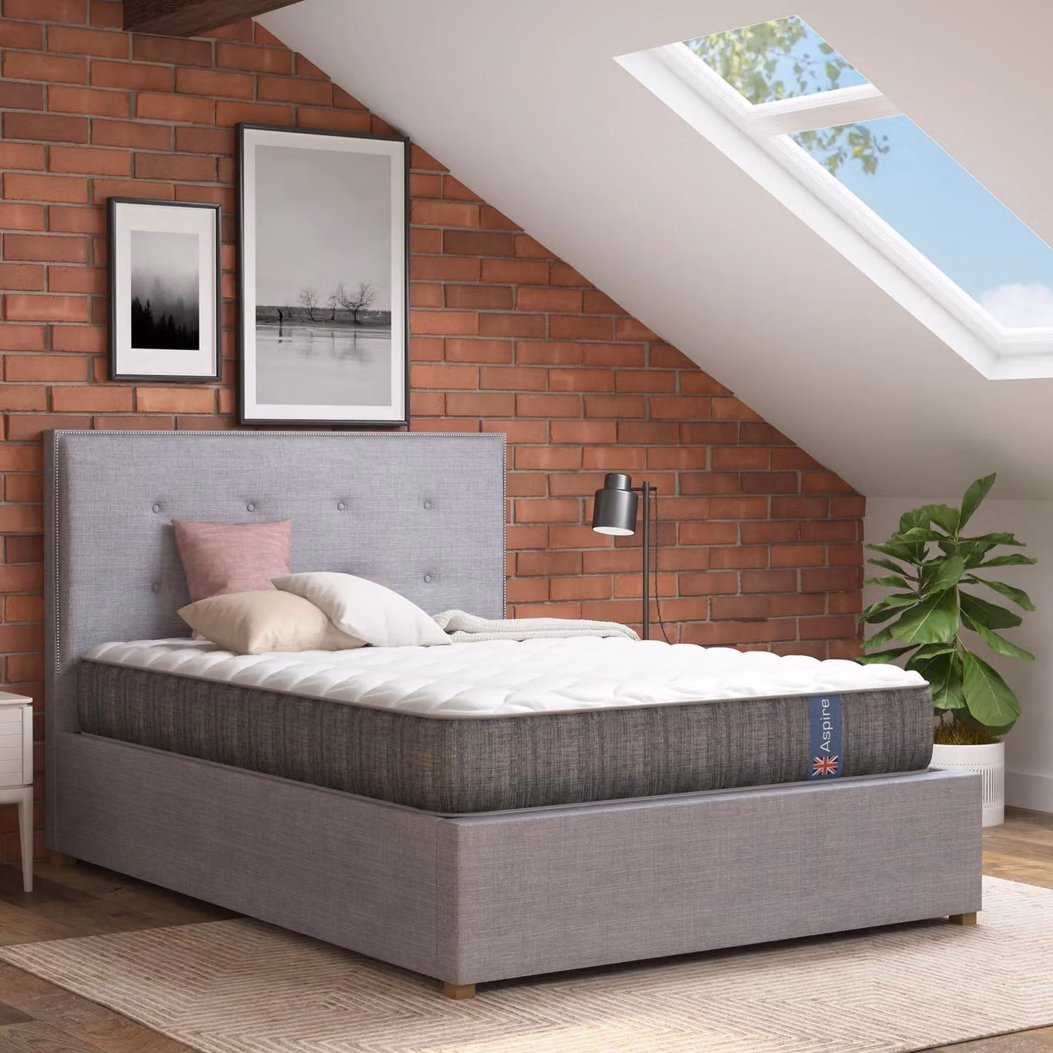 Aspire Airflow Hybrid Quilt Pocket+ Mattress in White, Small Single – 5
