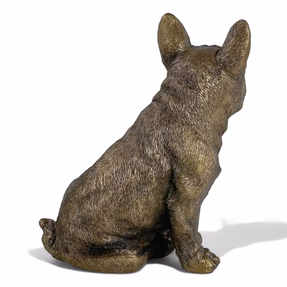 Leonardo Animal Crackers French Bulldog Bronze Effect Figurine – 3