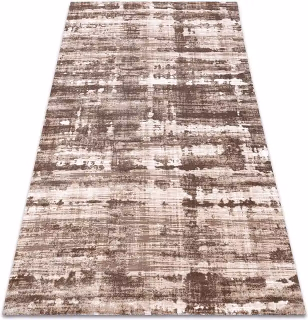 RugsX Abstract Design Beige Rectangular Rug, W: 200 cm, D: 100 cm – 1