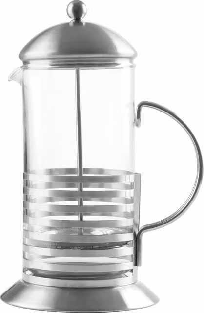 Orsina 8 Cup Cafetiere with Advanced Filtration System in Silver – 1