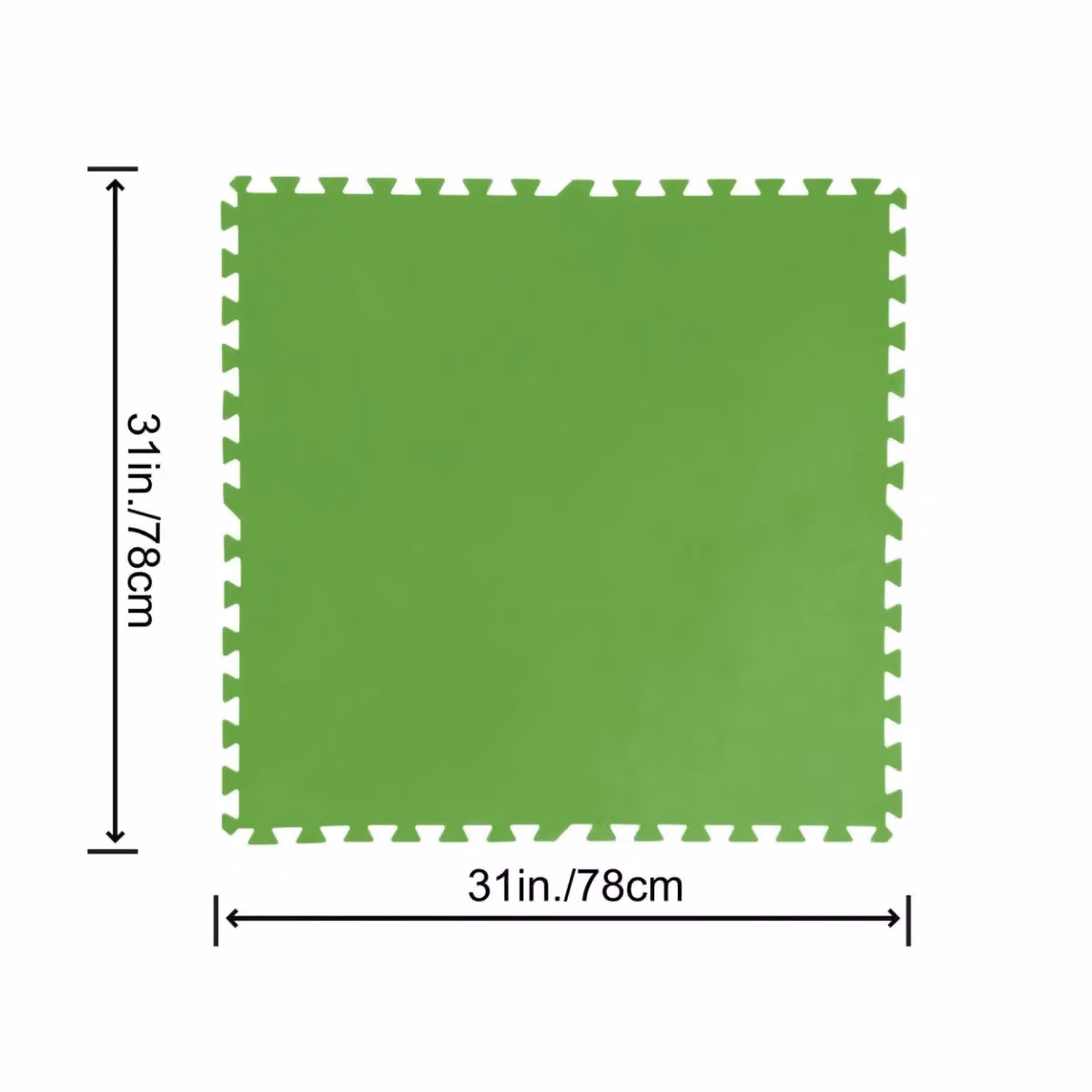 Bestway Green Foam Pool Floor Protector for Above Ground Swimming Pools – 2