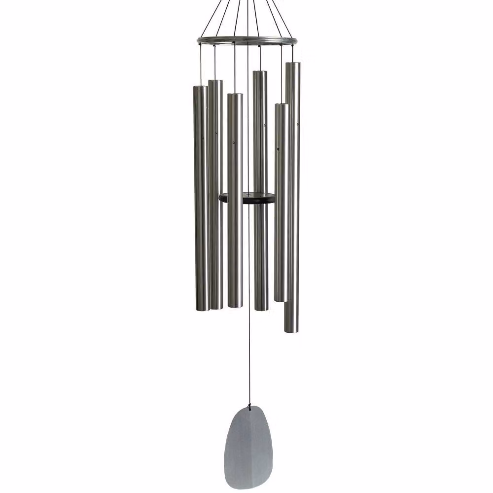 Woodstock Chimes Bells of Paradise Extra Large Outdoor Wind Chime in Silver – 3