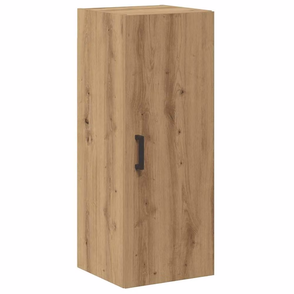 Berkfield Home Artisan Oak Wall Mounted Cabinet in Light Tan, W/D/H: 34.5 x 34 x 90 cm – 2