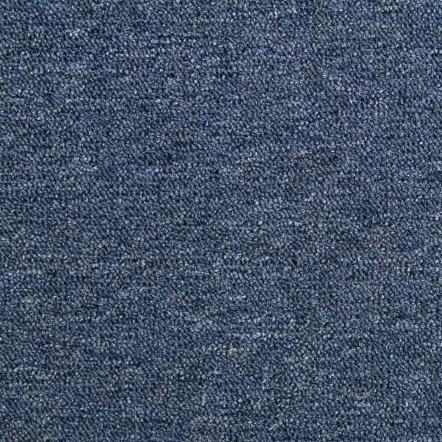 Monstershop Blue Polypropylene Carpet Tiles, 10m2 (40 Pack) – 1