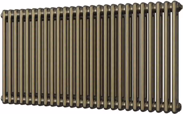 Alpha 2 Column Steel Radiator in Gold