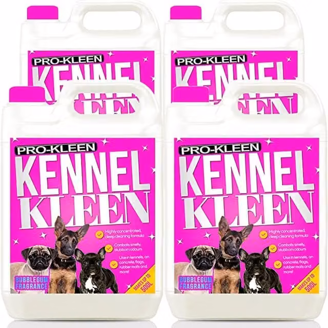 Pro-Kleen Kennel Disinfectant Cleaner Sanitiser and Deodoriser, Bubblegum, 20kg