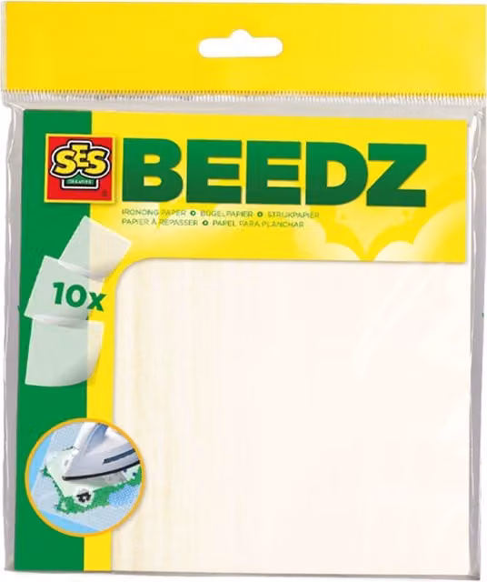 SES Creative White Fuse Beads Ironing Paper