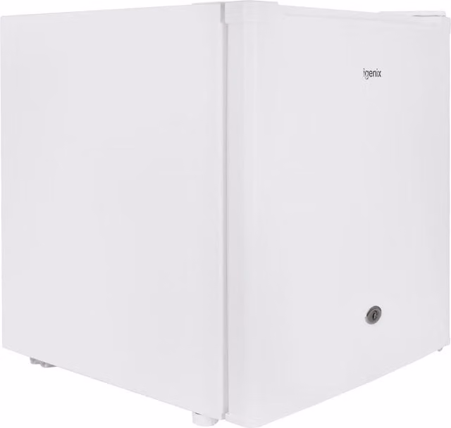 Igenix Lockable Countertop Fridge, 41 Litre, White