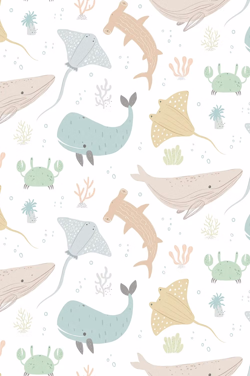 Hoopla Walls Ocean Adventure Matt Wallpaper in Natural Beige and Sand – 2