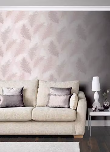 Arthouse Sussurro Abstract Pink and Grey Matt Wallpaper Roll – 2