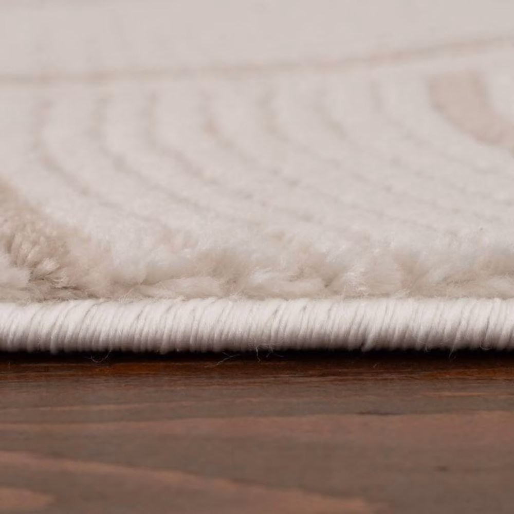 THE RUGS Carmel Arch Design Soft Pile Area Rug in Ivory and Beige, W: 200 cm, L: 290 cm – 3