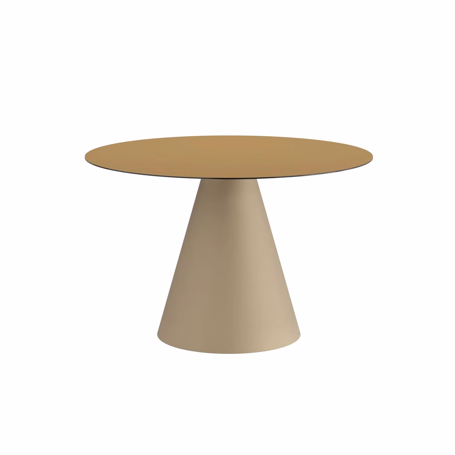 Dome Deco YARA Round Dining Table in Beige