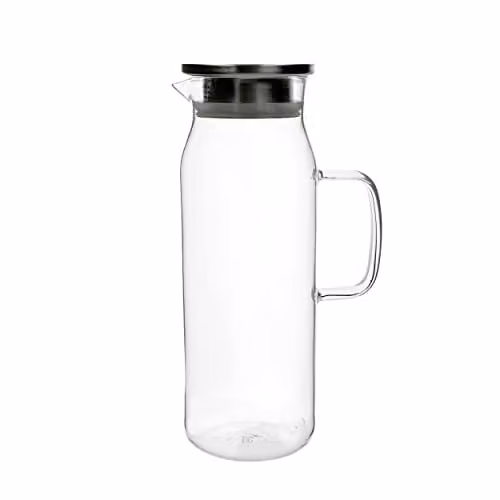 La Cafetiere Glass Carafe with Lid in Transparent, 1.5 l – 1