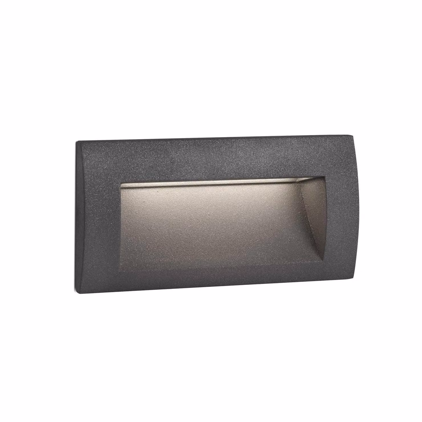 Netlighting Sedna LED Outdoor Recessed Wall Light in Dark Grey, IP65 Rated – 2