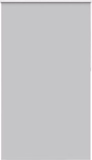 Berkfield Home Blackout Roller Blind, Light Grey, W: 125 cm, H: 230 cm