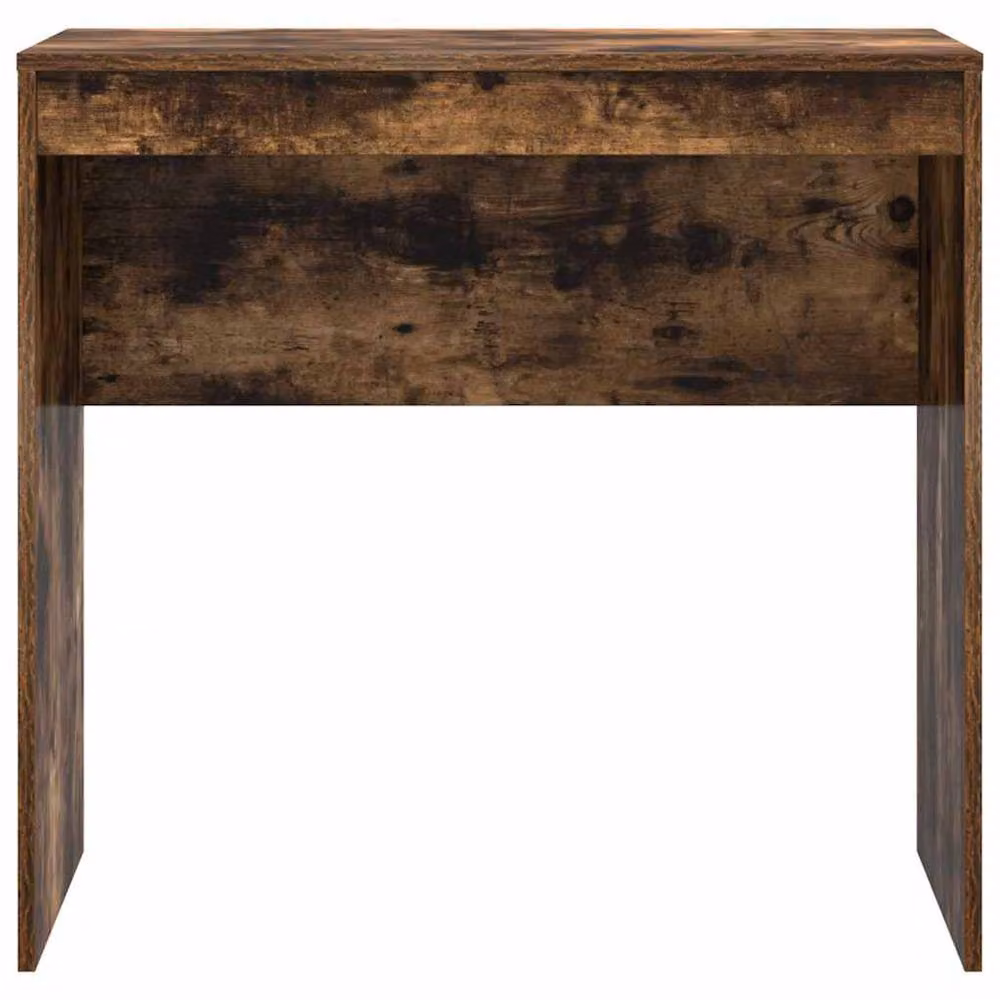 Berkfield Home Compact Writing Desk in Smoked Oak Brown, W/D/H: 80 x 40 x 76 cm – 5