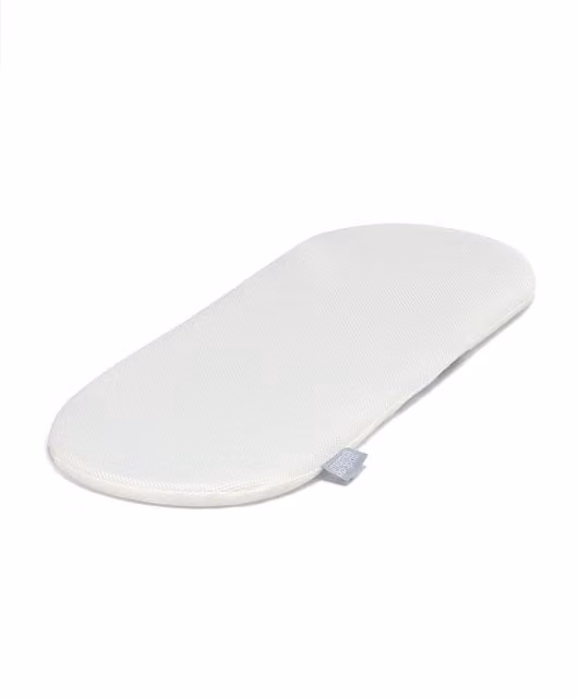 Mamas & Papas White Moses Basket Mattress W: 74 cm, D: 28 cm, H: 3.5 cm