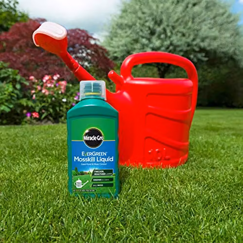 Miracle-Gro EverGreen Mosskill Liquid Concentrate Lawn Food and Moss Control for 66 m2 – 4