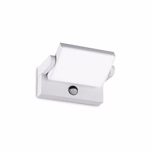 Netlighting Swipe LED Outdoor Motion Sensor Wall Lamp, White, 3000K, IP54