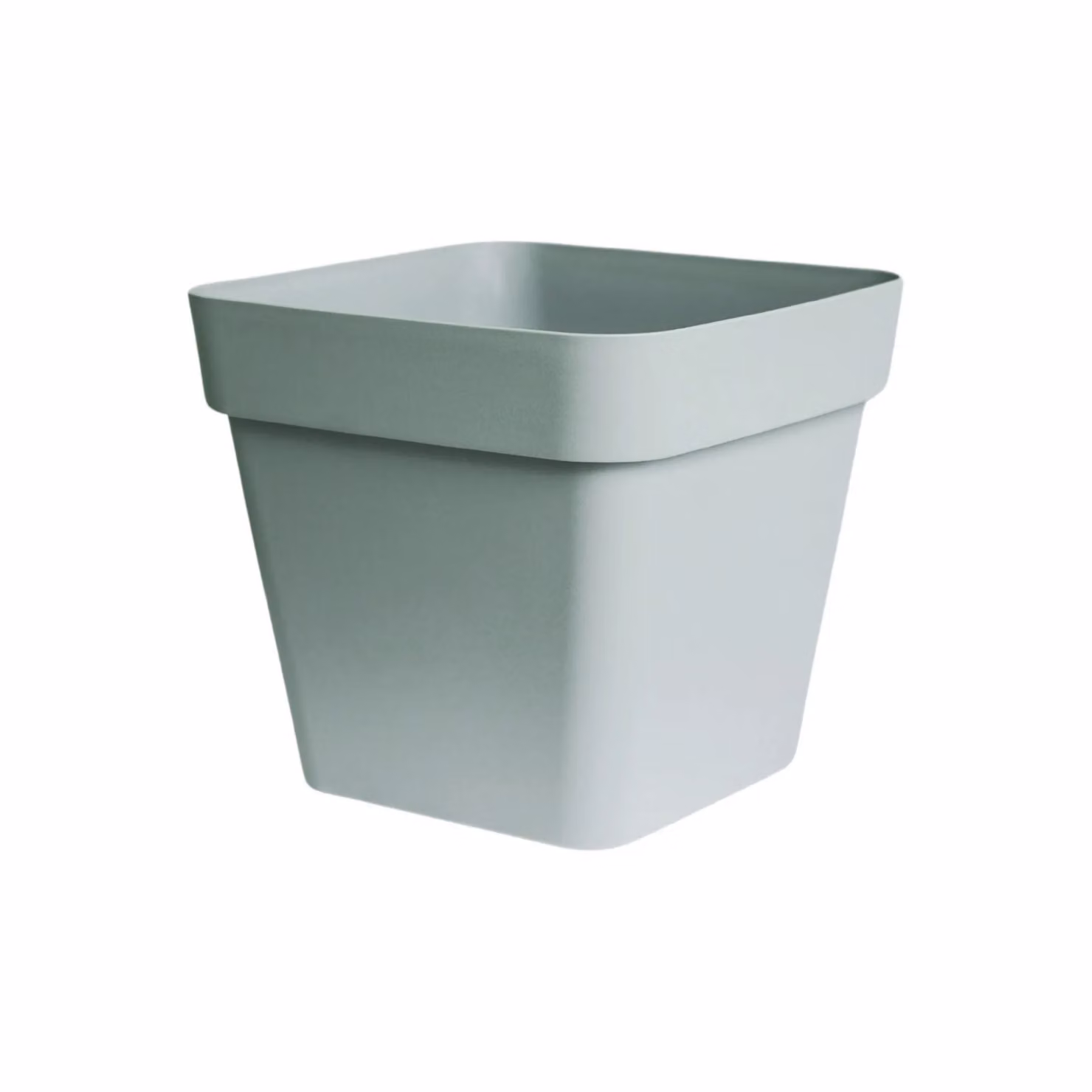 Ivyline Cleo Square Planter in Green with Wheels, Diameter: 40 cm – 3