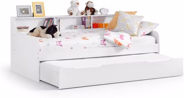 Cheshire Upland Daybed and Ellie Underbed, Single, White, W/D/H: 90 x 200 cm – 1